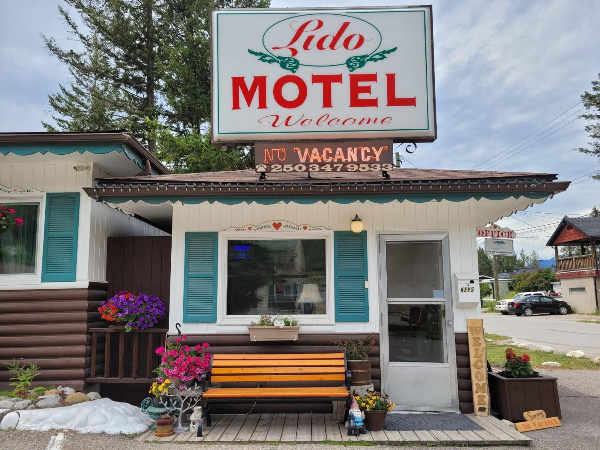 Lido Motel Рейдиум-Хот-Спрингс Экстерьер фото